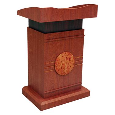  Lựa chọn và bố trí bục phát biểu Hòa Phát trên sân khấu