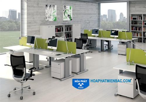  Cách chọn bàn làm việc văn phòng Hòa Phát phong xu hướng  hiện đại