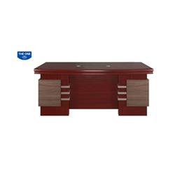 Bàn giám đốc DT1890H24 sơn PU mặt cong, màu gián