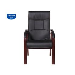 Ghế họp GH10 khung gỗ, bọc da