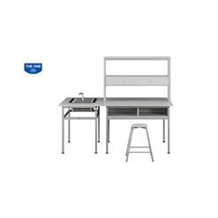 Ghế phòng thí nghiệm GTN102, màu gián