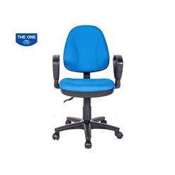 Ghế xoay SG550 có tay, bọc vải nỉ đỏ tươi