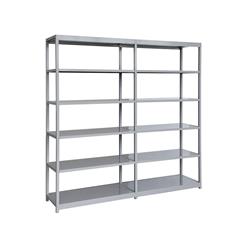 Giá sách sắt GS2K2 2 khoang 5 tầng, ghi sáng