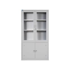 Tủ hồ sơ TU09K3CK cánh kính trên, cánh sắt dưới, ghi sáng