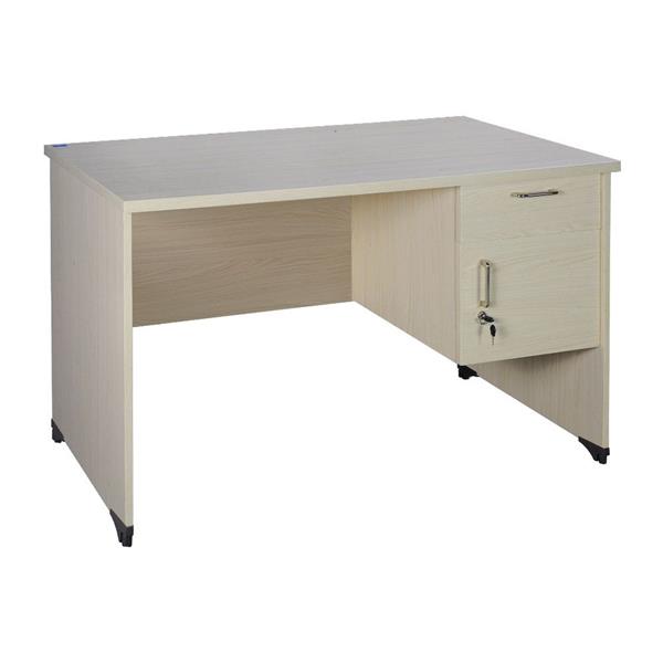 Bàn làm việc AT120SHL 1m2 có hộc, màu sồi sáng
